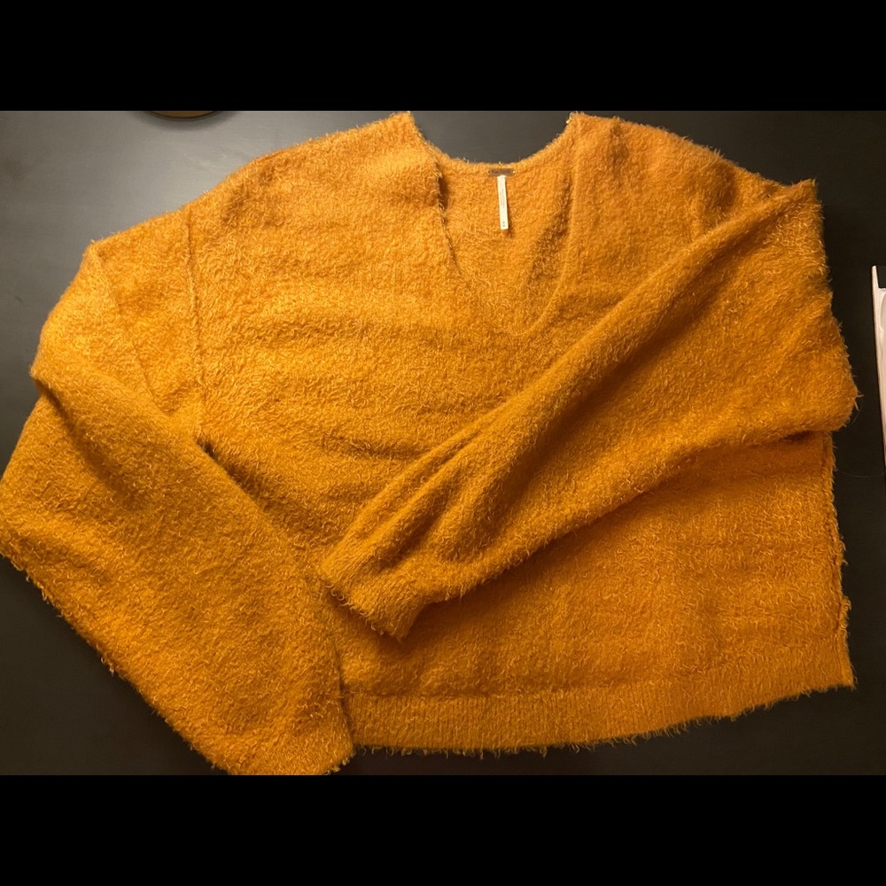 Free People Fuzzy sweater